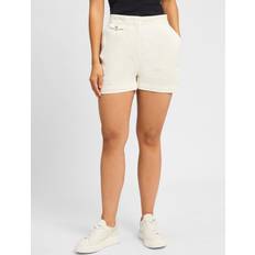 Dam Shorts Boss Orange A-line Peached Stretch Cotton Shorts - Vit