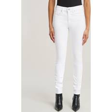 GOTS (Global Organic Textile Standard) - Women Trousers & Shorts G-Star Lhana Skinny Jeans - White