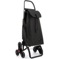 Shopping Trolleys ROLSER I-Max Tweed 6 Wheels Stair Climbers Foldable - Black