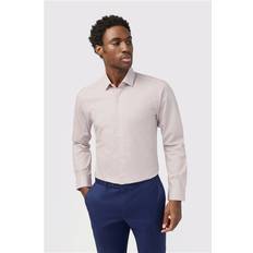 Purple Shirts Limehaus Slim Fit Stretch Shirt - Purple