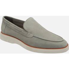 Men - Suede Loafers Frank Wright Simmons II Mens Loafers - Grey