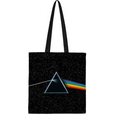 Pink Fabric Tote Bags Pink Floyd The Dark Side Of The Moon Cotton Tote Bag - Black