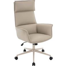 I Läderimitation Taupe