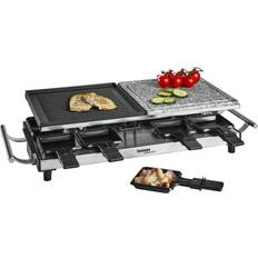 Homeware Profession Raclette-Grill Schwarz Edelstahlfarben