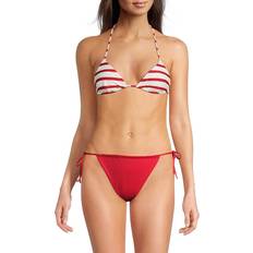 Bikini Tops WeWoreWhat Triangle Bikini Top - Off White