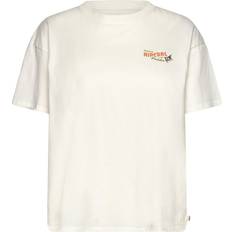 Rip Curl Cala Vadella Relaxed Tee - Hvid/Beige