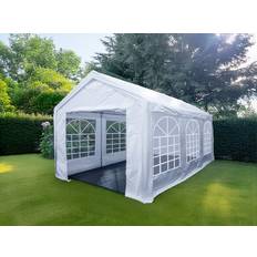 Partytelt 3x6m Dancover Partytelt Festtelt Basic 3x6m PE 500 Hvid