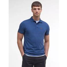 Barbour Polo Shirts Barbour Austwick Tipped Polo Shirt - Dark Denim