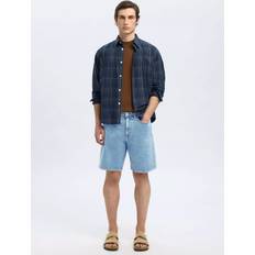 Selected Shorts Selected Slhreg Alex Shorts - Light Blue Denim