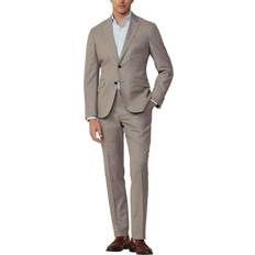Hackett London Men Suits Hackett London Wool Suit - Taupe Beige