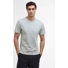 Barbour Men T-shirts Barbour International Logo Cotton T-Shirt