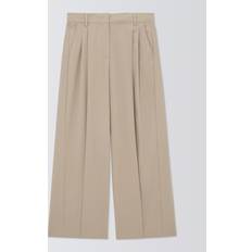 Max Mara Weekend Vettura Wide Leg Trousers - Beige