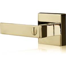 XFORT Quad Privacy Knob Set Polished Brass 1pcs