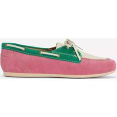 Pink Boat Shoes Boden Suede Soft Deck Boat Shoes - Pink Rose