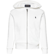 Ralph Lauren Hoodies Barnkläder Ralph Lauren French Terry Full-Zip Hoodie - Vit
