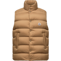 Moncler Men Vests Moncler Tibb Down Gilet - Beige