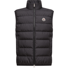 Moncler Men Vests Moncler Contrin Down Gilet - Black