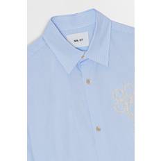 NN07 Overdele NN07 Freddy SS APP 5973 - Blue Stripe