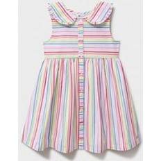 Kids' Printed Cotton Sleeveless Dress - Multi