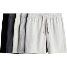 H&M Jungen 5er-Pack Shorts aus Baumwolljersey Grau 9-10Y