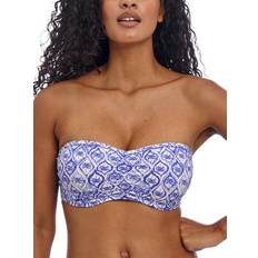 Blue Bikini Tops Freya Ocean Breeze Bandeau Bikini Top - Blue