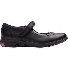 Svarta Lågskor Clarks Relda Wish Leather Unicorn Shoes - Black