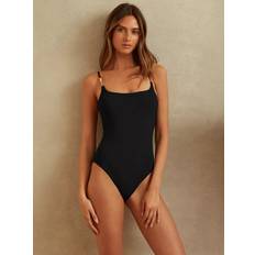 Reiss Swimsuits Reiss Imogen Strap Trim Swimsuit - Black
