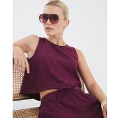 River Island Blend Sleeveless Tank Top - Purple
