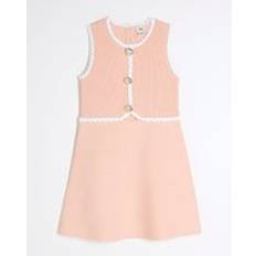 Orange Dresses Children's Clothing River Island Girls Knitted Shell Dress - Orange