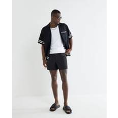 River Island Men Shorts River Island Mens Runner Shorts - Black