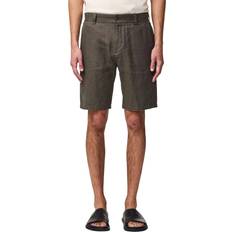 NN07 Shorts NN07 Crown Linen Shorts Croc - Green