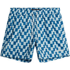J.Lindeberg Swimwear J.Lindeberg Banks Bridge Stack Swim Trunks - Blue