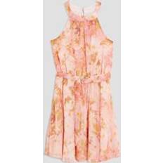 Dresses Children's Clothing on sale River Island Girls Halter Neck Floral Dress - Pink