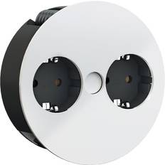 Twist Stikkontakt Matte White