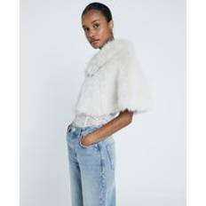 Beige Capes & Ponchos River Island Faux Fur Cape - Beige