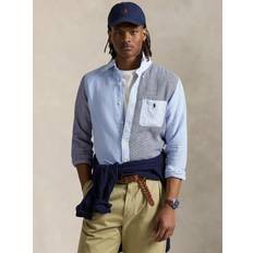 Ralph Lauren Shirts Ralph Lauren Regular Fit Patch Block Shirt - Blue Fun