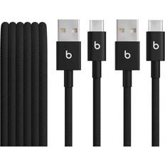 Beats 1.5 M USB-A Auf USB-C Kabel 2 Einheiten