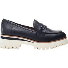 Wedge Loafers Moda In Pelle Ebonee Leather Loafers