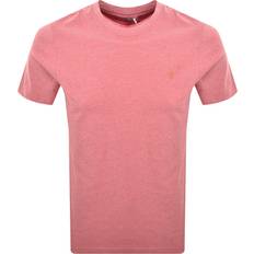 Pink T-shirts Farah Vintage Organic Cotton T-Shirt - Pink Marl