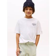 Tommy Hilfiger White Children's Clothing Tommy Hilfiger Kids' Archive Cotton Crew Neck T-Shirt