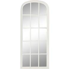 Vita Speglar Home ESPRIT Vit Väggfönster Spegel 70,5 x 4 x 170,5 cm Väggspegel