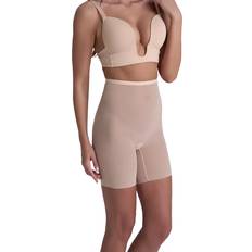 Bye Bra Hi Waist Shapewear Shorts - Beige