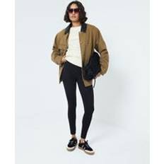Tights & Stay-Ups River Island High Waisted Jersey Leggings - Black