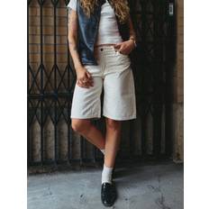 Nudie Jeans Shorts Nudie Jeans Meja Denim Shorts - White