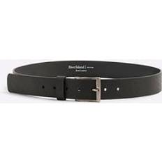 River Island Accessories River Island Mens Black Leather Buckle Belt