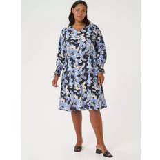 Toria Graphic Strokes Dress - Multi
