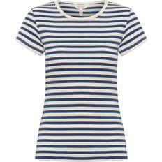 Part Two Dame T-shirts Part Two Rochellepw Ts Toppe Oceania Stripe - Oceania Stripe