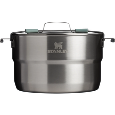 Wildfare Camping Stainless Steel Outdoor Cook Dine Set 26 Piece