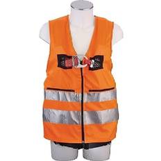 Work Vests MAS Warnweste 40 Quick 2-Punkt Weste Orange