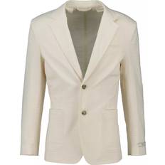 Gant Herre Blazere Gant Herre Slim Fit Seersucker Jakkesæt-Jakke